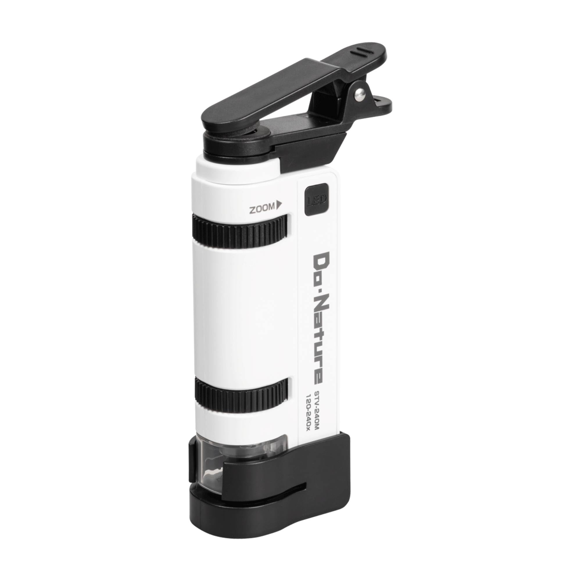 Kenko Microscope Do.Nature STV-240M WSA 120x - 240x Zoom, Can be Attached and Photographed by Smartphone, Equipped with LED Light, Handheld and Small Design, 712030