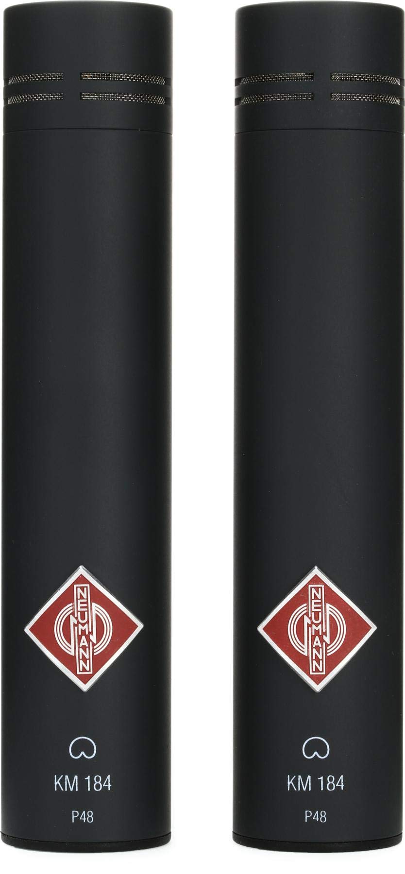 Neumann KM 184 Stereo Set Small-diaphragm Cardioid Microphones - Matte Black