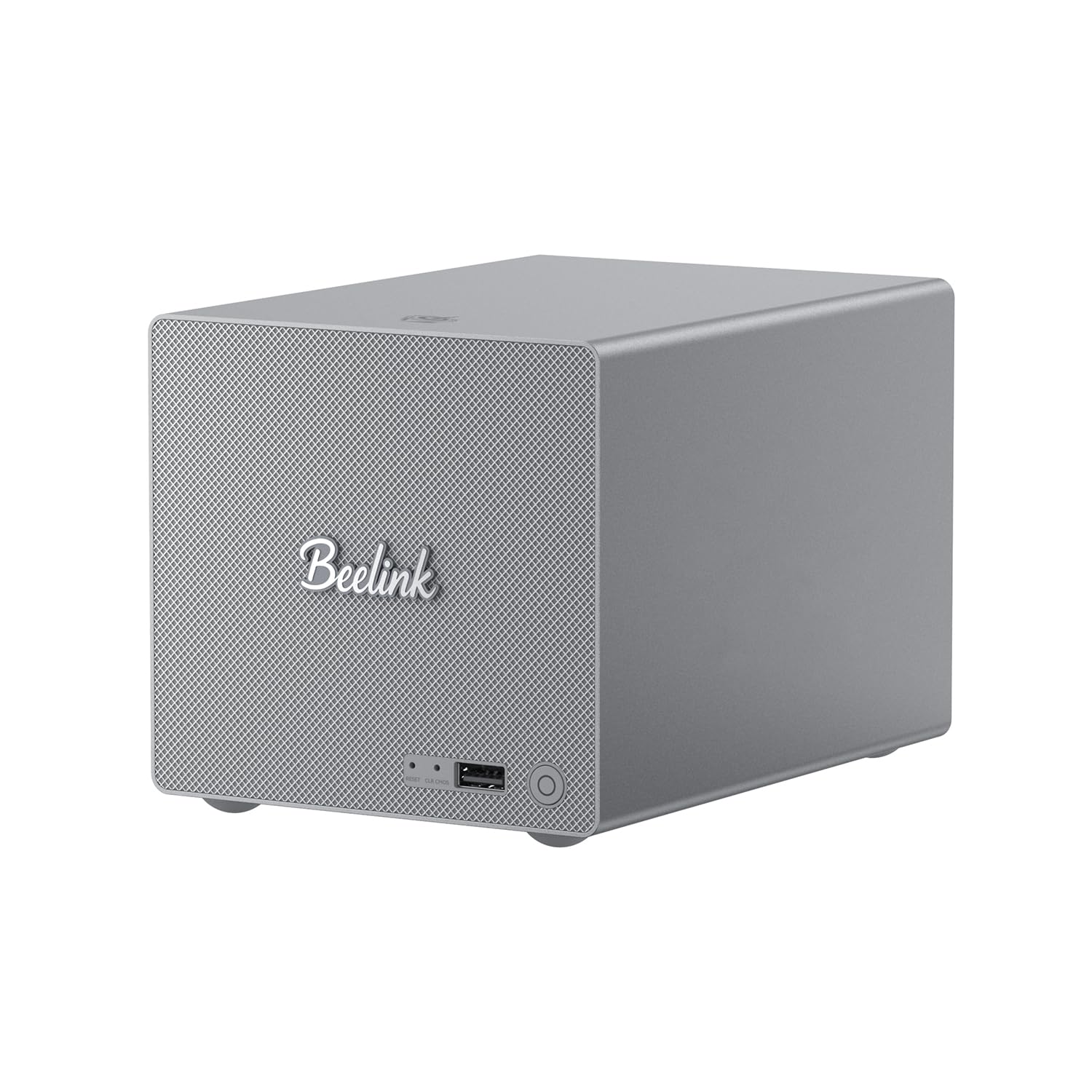 Beelink Mini PC, ME Pro 2 Hard Drive Bays NAS Intel N95 12G LPDDR5 128G M.2 PCIe 3.0 SSD, 3 x M.2 SSD Slots, Dual LAN/File Server/NAS Storage/Network Attached Storage/Private Cloud/Network Storage